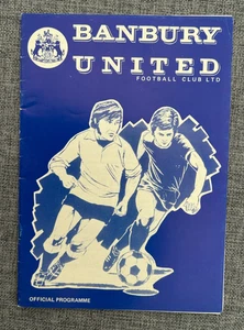 BANBURY UNITED V WOLVERHAMPTON WANDERERS WOLVES BIRMINGHAM SENIOR CUP 1987 - Picture 1 of 2