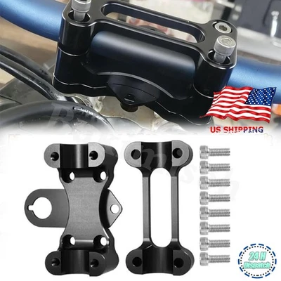 Fat 1 1/8'' Handle Bar Clamp Mount For Yamaha Banshee YFZ350 1987-2006 ATV US - Bild 1 von 4