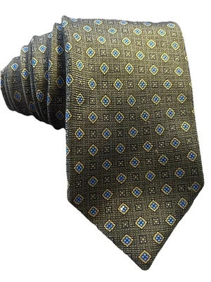 Мужской шелковый галстук Luigi Borrelli Napoli, Италия, роскошный ручной работы - Изображение 1 из 4