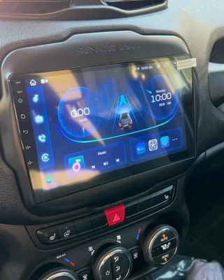 Android 13 автомобильное стерео радио GPS 32 ГБ для Jeep Renegade Apple Carplay 2015-2020 годов выпуска - Изображение 1 из 4