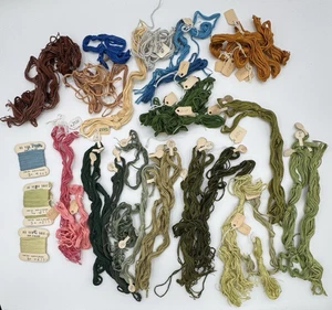 Soie d'Alger Floss-Cross Stitch/Needlepoint Threads Lot of Diff Colors 7 Strand - Picture 1 of 6