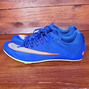 Nike Zoom Rival Sprinter Track Spikes Racer Blue Lime Men Sz 8.5 DC8753-401 New - Picture 1 of 8