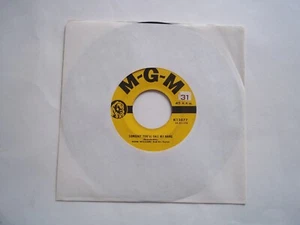 HANK WILLIAMS Someday You'll Call My Name; The First Fall O 45 RPM 7" Record MGM - Foto 1 di 6