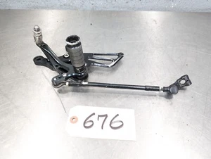 2007-2008 KAWASAKI NINJA ZX6R OEM RIGHT REARSET REAR SET DRIVER FOOT PEG REST - Picture 1 of 12