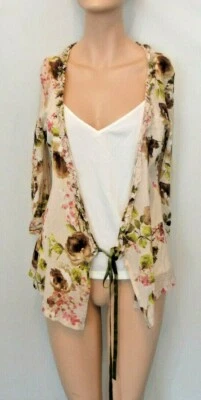 Cárdigan de verano Coast Twin Set talla 16 40 42 Top Foto 1 de 4