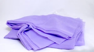 Curtain Lavender Organza Backdrop 60X168 Drapery Rod Pocket Hem - Picture 1 of 3