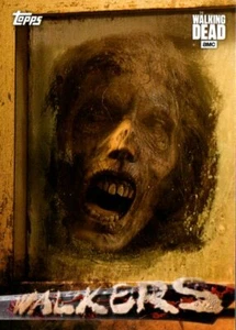 2017 Topps The Walking Dead Season 6 Insert AMC - Walkers #W8 Walker Zombie - Picture 1 of 2