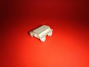 MICRO ENGINEERING N SCALE WEISSER METALLSCHUBWAGEN (AUS VERPACKUNG) - Bild 1 von 3