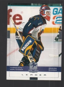 Damian Rhodes Atlanta Thrashers 1999-00 Wayne Gretzky Hockey #13 - Picture 1 of 2
