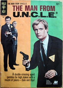 THE MAN FROM UNCLE Gold Key Comics May 1967 Comic Book - Picture 1 of 2