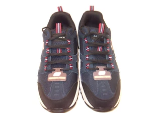 Skechers Hombre Azul Textil Zapatos de Entrenador con Cordones Talla 8 EU 42 - Imagen 1 de 8