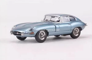 GFCC 1/64 Scale Jaguar E-type 1961 Blue Diecast car Model Toy - Picture 1 of 7