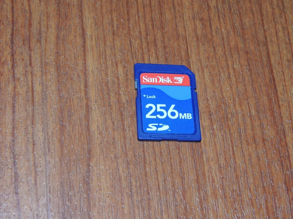 OEM Genuine SanDisk 256MB SD Memory Card - Image 1 of 2