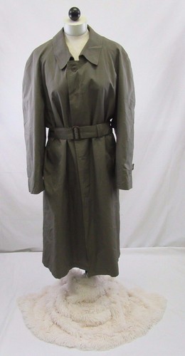 Trench coat uomo vintage CHRISTIAN DIOR MONSIEUR sfoderato in lana rimovibile taglia 42#VIN144
