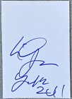 Rapper Lil Jon Signed In-Person 4x6 Index Card In Top Loader - Authentic