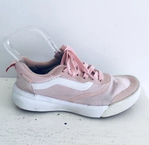 Vans Off The Wall Sneakers Running Size US 5 Womens Pink Laces Lace Up Shoes - Picture 1 of 12