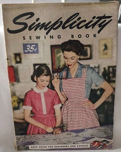 Vintage 1953 Simplicity Sewing Book - Easy Guide for Beginners and Experts - Imagen 1 de 5