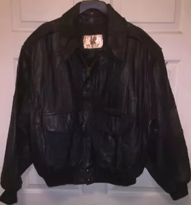 Vintage - Men’s Sz XXL - Genuine Leather Jacket - Made In Mexico - Picture 1 of 9