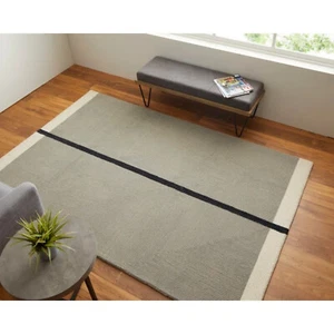 Kabir Rugs Handmade Tufted Wool Carpet for Living Room, Bedroom, Hall, Entryway - Picture 1 of 4