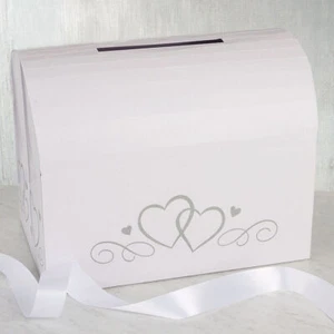 Weißer Hochzeitskartenhalter Box - Bild 1 von 1