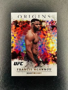 2021 PANINI CHRONICLES ORIGINS UFC FRANCIS NGANNOU Asia Scope Silver SP *Gsu - Picture 1 of 2