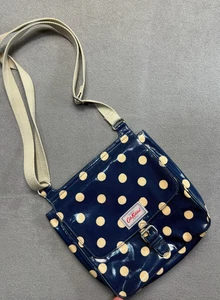 Cath Kidston Crossbody Bag Blue polka dot pattern - Picture 1 of 15