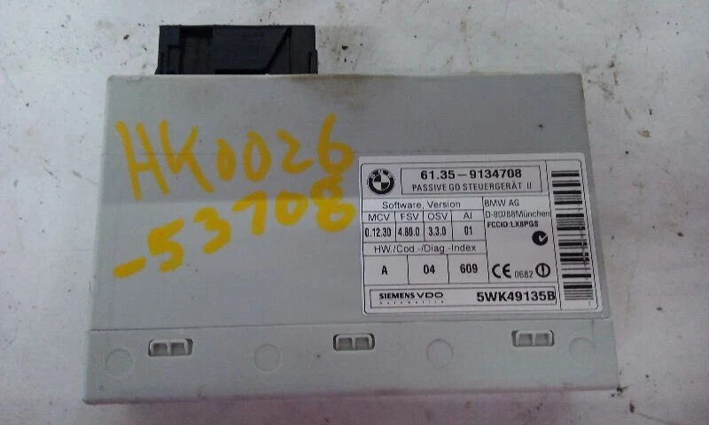 07-13 BMW 328i Chasis ECM bloqueo antirrobo encendido sin llave Foto 1 de 4