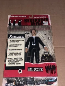 Mezco Reservoir Dogs Mr. 2001 vintage Figura de acción rosa nueva - Imagen 1 de 10