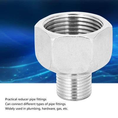 Reducer Pipe Fitting Hex Female Thread G1in Pipe Fitting No Leakage Pipe - Image 1 of 4