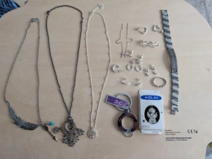 Schmuck-Konvolut: 925er Silber, Pandora-Ring & mehr - Bild 1 von 8