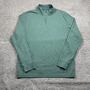 Vineyard Vines Sweater Men’s XL Green 1/4 Saltwater Sweatshirt Martini Glass - Picture 1 of 8