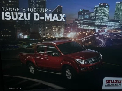 The Isuzu D Max Trucks Pick Up Car Sales Info Brochure 32 Pages - Image 1 of 4