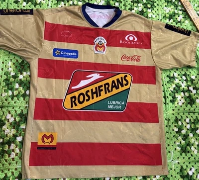 Спортивная футболка Morelia домашний футбол разноцветная ношенная как есть - Изображение 1 из 4