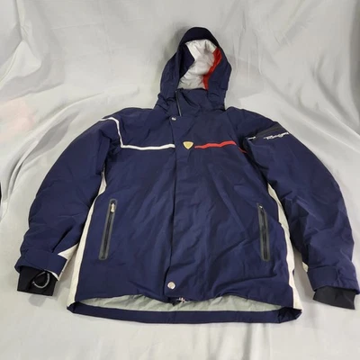 Rossignol 1907 XL Abrigo de Esquí Chaqueta Thinsulate Parka Nieve Francia Nocturne Rooster Foto 1 de 4