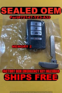 NEW OEM 2018-21 ACURA ILX TLX SMART KEY PROXY REMOTE KR5V2X KR5V21 72147-TZ3-A32 - Picture 1 of 10