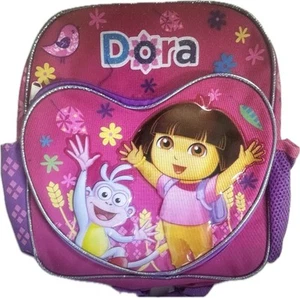 Small Backpack - Dora The Explorer - Dora & Boots 12" School Bag - Picture 1 of 1