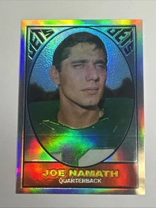 Joe Namath 1996 Topps Chrome 1967 Reprint Refractor #98 Reprint #3 Jets - Picture 1 of 2