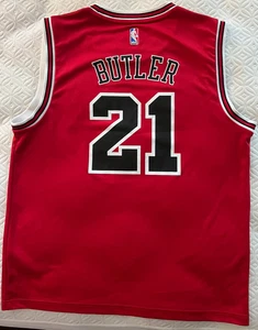 Camiseta Jimmy Butler #21 Bulls - Adidas NBA - Hombre’s L - Vault Legacy Artifact - Imagen 1 de 6