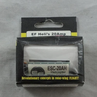 EF Helicopters 20A Helicopter ESC (Brushed Motors) #165020 ESC-20AH - Image 1 of 2
