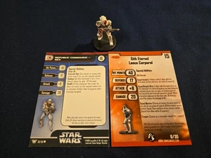 Star Wars Miniaturas Virtual + Tarjeta Reg Sith Eternal Lance Corporal - Imagen 1 de 1