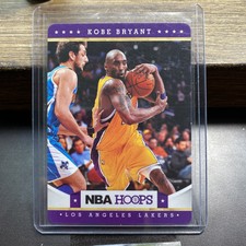 2012-13 NBA Hoops Taco Bell Kobe Bryant SSP #133 Round Corner Card