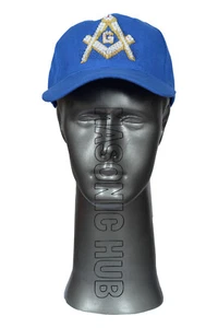 Brújula masónica y gorra de béisbol masónica G cuadrada totalmente hecha a mano - Imagen 1 de 1