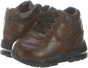 NEW NIKE AIR MAX GOADOME (TD) KIDS SHOE SIZE 3.5C DARK CINDER/BLACK (311569 224) - Picture 1 of 7