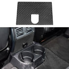 1Pcs Carbon Fiber Rear Seat Power Outlet Cover Trim For Benz G500 2013-18
