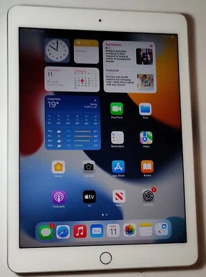 Apple iPad Air 2 A1567 64GB 2014 WiFi LTE 9.7 Silver Working #306B  - Image 1 of 4