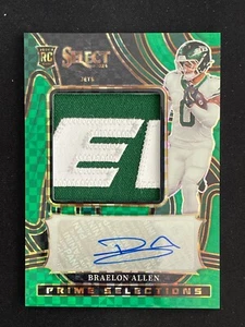 Braelon Allen 2024 Panini Select RC Parche Automático Verde Checkerboard 3/5 #PSPS-BAN - Imagen 1 de 2
