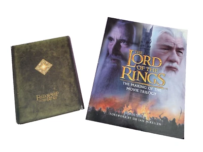 Lord of the Rings Fellowship of the Ring 4 DVD Set + Making of the Movie Trilogy Foto 1 de 4