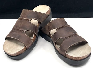 New w/o Box White Mountain Colorado Women's Sandals Brown Leather  Size 10 M - Picture 1 of 10
