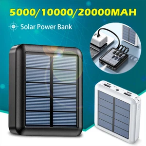 Solar Power Bank for Heating Jacket Built-in Cable Fast Charging With LED Lamp - Photo 1 sur 24