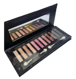 Icing Dusty Rose Eyeshadow Palette 12 Shades 0.8g Each Soft Pink Nude REF RS33 - Picture 1 of 6